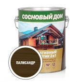 ПРОФСТАНДАРТ СОСНОВЫЙ ДОМ Декоративно-защитный состав для древесины палисандр (2,7л; 3шт) - КОЛОРЛОН ВТД Новосибирск