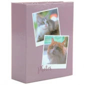 91446  Фотоальбом 100ф 10X15см, ПП карм., Puppies and kittens - КОЛОРЛОН ВТД Новосибирск