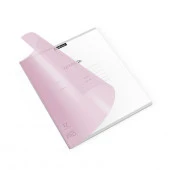 56342  ТЕТРАДЬ 12 Л, А5+, КЛ. ERICH KRAUSE® КЛАССИКА COVERPRO PASTEL, РОЗОВЫЙ, ПЛ. ОБЛ. НА СКОБЕ - КОЛОРЛОН ВТД Новосибирск