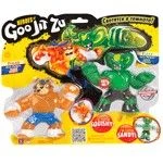 37337Гуджитсу. Игр.набор тянущихся фигурок Тайгор и Вайпер. ТМ GooJitZu - КОЛОРЛОН ВТД Новосибирск