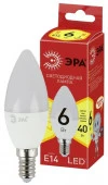 6W ЭРА RED LINE LED B35-6W-827-E14 R Е14 / E14 6 Вт свеча теплый белый свет - КОЛОРЛОН ВТД Новосибирск