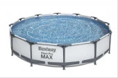 Бассейн Bestway каркасный Steel Pro Max 366х76см 6473л, ф-насос (220-240В), совместим с картриджем 5 - КОЛОРЛОН ВТД Новосибирск