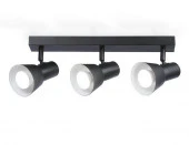 Светильник накладной TA13122/3 BK/WH черный/белый GU10/3 max 12W 470*85*150 - КОЛОРЛОН ВТД Новосибирск