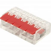Stekker LD221-415 (5шт.) клемма 5-ая (0,2-2,5мм2), 450В, 32А - КОЛОРЛОН ВТД Новосибирск