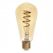 7W Led 655306 GLDEN-ST64SS-E27-2700 Золотая Лампа феломен - КОЛОРЛОН ВТД Новосибирск