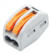 IN HOME СМК 222-412 (25шт) клемма 2-ая (0,08-4мм2) - КОЛОРЛОН ВТД Новосибирск