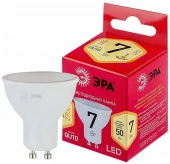 7W ЭРА RED LINE LED MR16-7W-827-GU10 R GU10 7 Вт софит теплый белый свет - КОЛОРЛОН ВТД Новосибирск