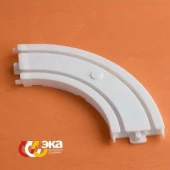 ЭКА Поворот для двухрядного карниза - КОЛОРЛОН ВТД Новосибирск