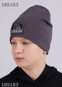 CLEVER 546605р Шапка детская, 52-54, Т.серый - КОЛОРЛОН ВТД Новосибирск