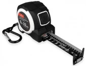 Vertextools  рулетка profi "black" магнитная, автостоп, нейлон 5х32мм 3045-5-32 - КОЛОРЛОН ВТД Новосибирск