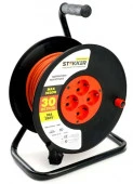 Удлинитель на катушке(4с/з,30м, ПВС 3х1,5)Stekker STD03-20-30 - КОЛОРЛОН ВТД Новосибирск