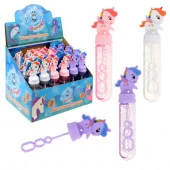 Т23113 1toy Мы-шарики! мыл. пузыри колба с фиг. крышкой единорог, 38 мл, 24 шт в д/б - КОЛОРЛОН ВТД Новосибирск