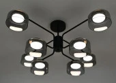 MS 1227/8 Паго Чёрный GX53 max.9W 810х810х325мм - КОЛОРЛОН ВТД Новосибирск