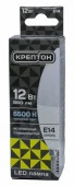 12W Лампа КРЕПТОН LED B35 12W E14 6500K свеча - КОЛОРЛОН ВТД Новосибирск