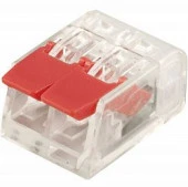 Stekker LD221-412 (5шт.) клемма 2-ая (0,2-2,5мм2), 450В, 32А - КОЛОРЛОН ВТД Новосибирск