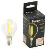 8W Лампа LED1280LM 8W 175-265V E14 2700K G45 прозрачная, LB-1708 - КОЛОРЛОН ВТД Новосибирск