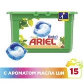 ARIEL Масло Ши 15X27г Авт Гель СМС жидк. в  капсулах - КОЛОРЛОН ВТД Новосибирск