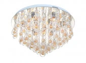 6012-150 Rivoli Люстра Dolce PL50 CR 5xE14 40W+15W 9000K - КОЛОРЛОН ВТД Новосибирск