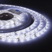 ***00-08  лента 12В, СТ, 4,8Вт/м, smd3528, 60д/м, IP65, 280Лм/м 8мм, 5м, х/б, 6500К. - КОЛОРЛОН ВТД Новосибирск