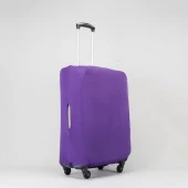Чехол для чемодана Одноцвет, 24", 41*25*59см, фиолетовый 2826010 - КОЛОРЛОН ВТД Новосибирск