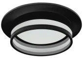 Точка 15W 230V GX53, черный, круг, без лампы, DL502 LUNA - КОЛОРЛОН ВТД Новосибирск