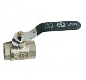 Кран шаровый 1/2"г/г,  рычаг, AQUALINK - КОЛОРЛОН ВТД Новосибирск