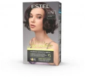 ESTEL COLOR Signature Стойкая крем-гель краска для волос 6/76 Горький шоколад - КОЛОРЛОН ВТД Новосибирск