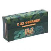Подарочная купюрница "С 23 февраля!" с обложкой картон   2856491 - КОЛОРЛОН ВТД Новосибирск