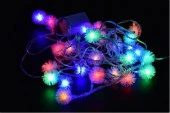 Гирлянда электрическая l=6.5м 25LED, насадка Репей h=3см, холодный белый арт.NYLJ01516-1 Код252790 - КОЛОРЛОН ВТД Новосибирск