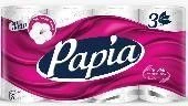Papia Белая (8шт) 3 слоя Туалетная бумага - КОЛОРЛОН ВТД Новосибирск