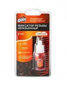 Фиксатор резьбы (неразъёмный) красный в блистере 6мл. - КОЛОРЛОН ВТД Новосибирск