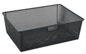 Корзина мелкосетчатая ПРАКТИК Home GBM 60х20 графит 185x578x423 мм - КОЛОРЛОН ВТД Новосибирск