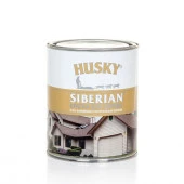 HUSKY SIBERIAN Краска для дерева акриловая белая База А (0,9л; 6шт) - КОЛОРЛОН ВТД Новосибирск