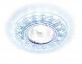 S226 W/CH/C белый/серебро/MR16+3W(LED COLD) - КОЛОРЛОН ВТД Новосибирск