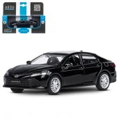 JB1251270ТМ "Автопанорама" Машинка металл. 1:43 Toyota Camry, черный, откр. двери, инерция, в/к 17,5 - КОЛОРЛОН ВТД Новосибирск