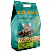 Cat safe наполнитель Древесный 7 л - КОЛОРЛОН ВТД Новосибирск