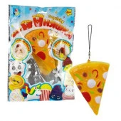Т124011toy игрушка-антистресс мммняшка squishy (сквиши), пицца w24/7.5/10.5/3 - КОЛОРЛОН ВТД Новосибирск