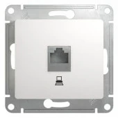 GSL000181K Glossa Бел Розетка ПК Cat5e - КОЛОРЛОН ВТД Новосибирск