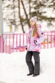 132-23з-2 Комплект для девочки "Клэр"  розовый/черный р.170-88 - КОЛОРЛОН ВТД Новосибирск