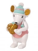 Декоративная фигурка Мышка с Грибом из полирезины / 8х3,5х4см арт.80062 - КОЛОРЛОН ВТД Новосибирск