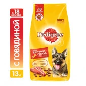 13КГ СУХОЙ КОРМ PEDIGREE ДЛЯ СОБАК ВЗР КРУП ГОВЯДИНА  491242 - КОЛОРЛОН ВТД Новосибирск