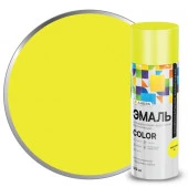 Эмаль аэрозольная Лакра Color универсальная  Желтый 41 - КОЛОРЛОН ВТД Новосибирск