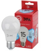 15W  ЭРА RED LINE LED A60-15W-840-E27 R 15Вт груша нейтральный белый свет - КОЛОРЛОН ВТД Новосибирск