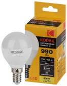 11W LED P45-11W-830 Е14  шар  KODAK - КОЛОРЛОН ВТД Новосибирск