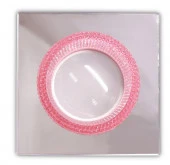 Точка TN356 CH/PI хром/розовый GU5.3+3W (LED COLD) 95*95*45 - КОЛОРЛОН ВТД Новосибирск