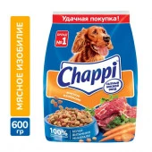 600Г СУХОЙ КОРМ CHAPPI ДЛЯ СОБАК МЯСНОЕ ИЗОБИЛИЕ - КОЛОРЛОН ВТД Новосибирск