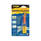 Моментальный клей СЕКУНДА 3 г., на инд. блистере, дисплей 24/144 - КОЛОРЛОН ВТД Новосибирск