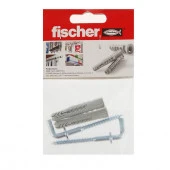 FISCHER UX 8Х50 R универсальный дюбель с кромкой  + шуруп-костыль(нейлон) (2 шт) 126971 - КОЛОРЛОН ВТД Новосибирск