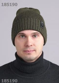 CLEVER 433875вн Шапка мужская, *, Зеленый - КОЛОРЛОН ВТД Новосибирск