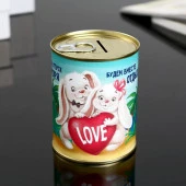 Копилка-банка металл "Накопи на отпуск у моря" 7,3х9,5 см   4479935 - КОЛОРЛОН ВТД Новосибирск